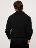 Cotton Waffle-Knit Half-Zip Sweater sold by Banana Republic