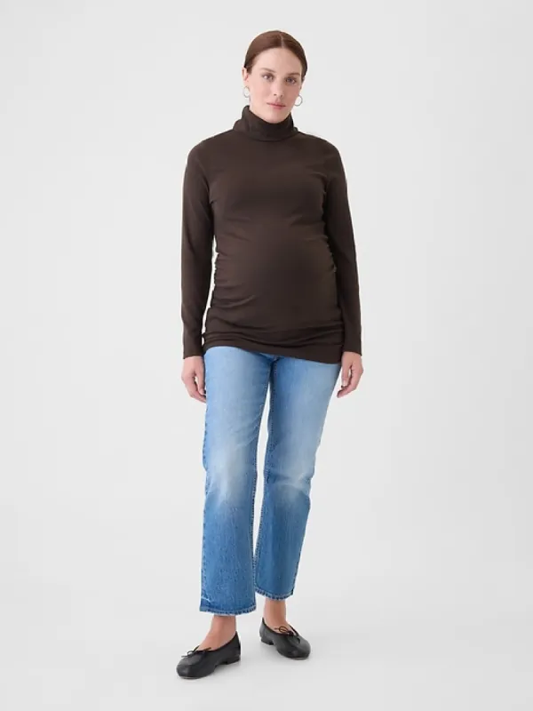 Maternity Modern Turtleneck Shirt sold by GAP