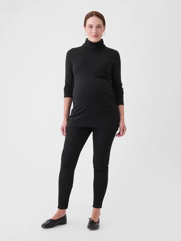 Maternity Modern Turtleneck Shirt sold by GAP