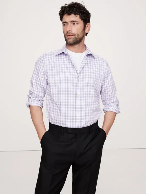Slim Wrinkle-Resistant Dress Shirt sold by Banana Republic