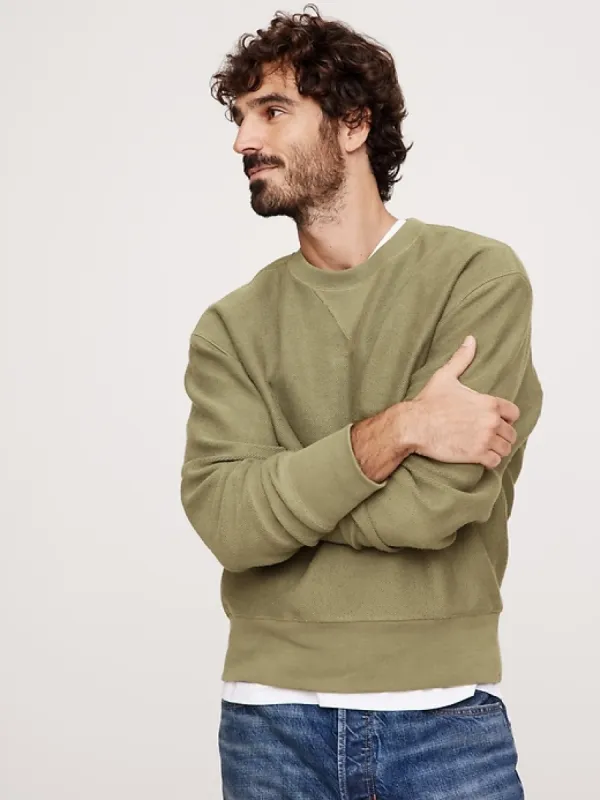 French Terry Sweatshirt sold by Banana Republic