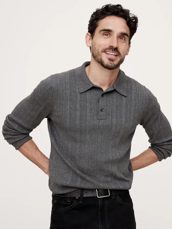 Cotton Sweater Polo sold by Banana Republic