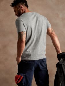 Authentic SUPIMA® V-Neck T-Shirt sold by Banana Republic