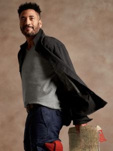 Authentic SUPIMA® V-Neck T-Shirt sold by Banana Republic