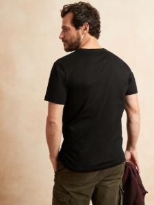 Authentic SUPIMA® V-Neck T-Shirt sold by Banana Republic