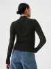 Modern Rib Cropped Mockneck Shirt sold by GAP