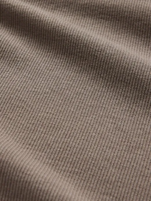 Modern Rib Cropped Mockneck Shirt sold by GAP product image thumbnail 4
