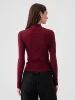 Modern Rib Cropped Mockneck Shirt sold by GAP