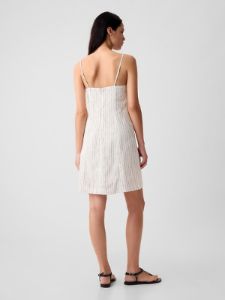 Linen-Blend Mini Dress sold by GAP