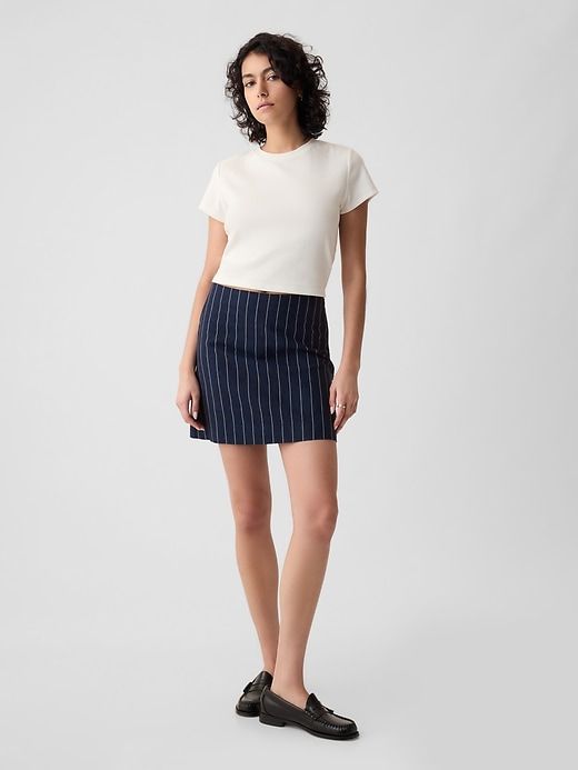 Linen-Cotton Mini Skirt sold by GAP