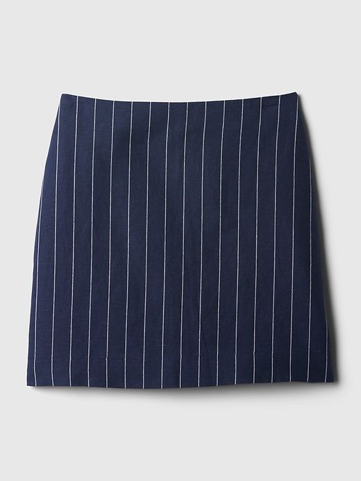 Linen-Cotton Mini Skirt sold by GAP product image thumbnail 4