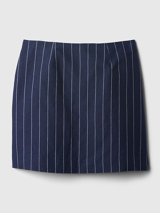 Linen-Cotton Mini Skirt sold by GAP product image thumbnail 5