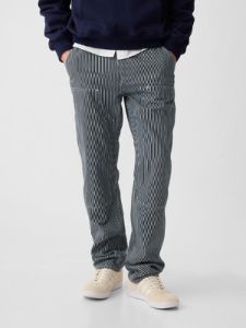 Double-Knee Railroad Striped Carpenter Jeans sold by GAP