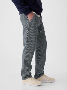 Double-Knee Railroad Striped Carpenter Jeans sold by GAP