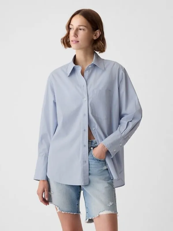 Organic Cotton Big Shirt sold by GAP