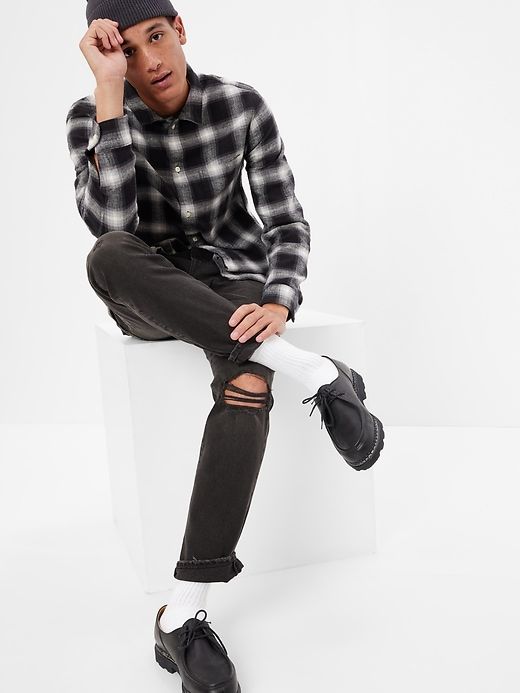 Straight Jeans in GapFlex with Washwell sold by GAP