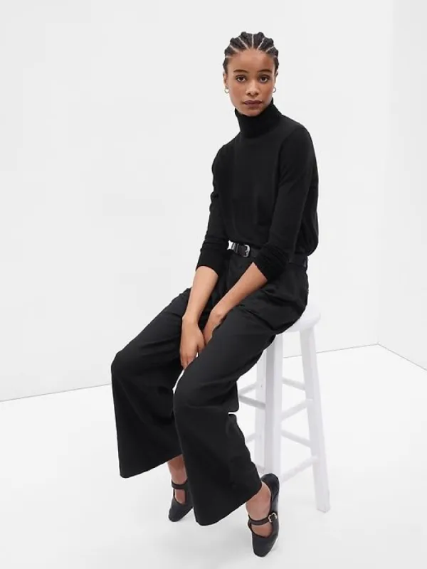 Merino Wool Turtleneck Sweater sold by GAP