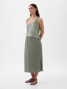 Satin Tank Top sold by GAP