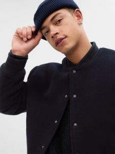Wool Varsity Jacket sold by GAP