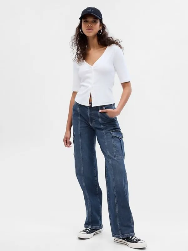 Mid Rise '90s Loose Carpenter Jeans sold by GAP