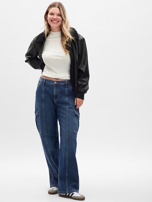 Mid Rise '90s Loose Carpenter Jeans sold by GAP product image thumbnail 4