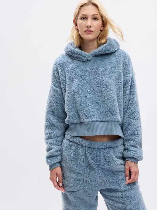 Recycled Sherpa Hoodie sold by GAP