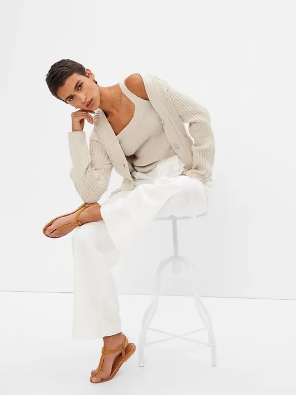 Chunky Rib Pocket Cardigan sold by GAP