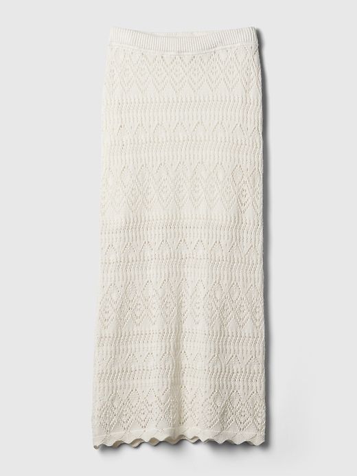 Crochet Pull-On Midi Skirt sold by GAP product image thumbnail 4