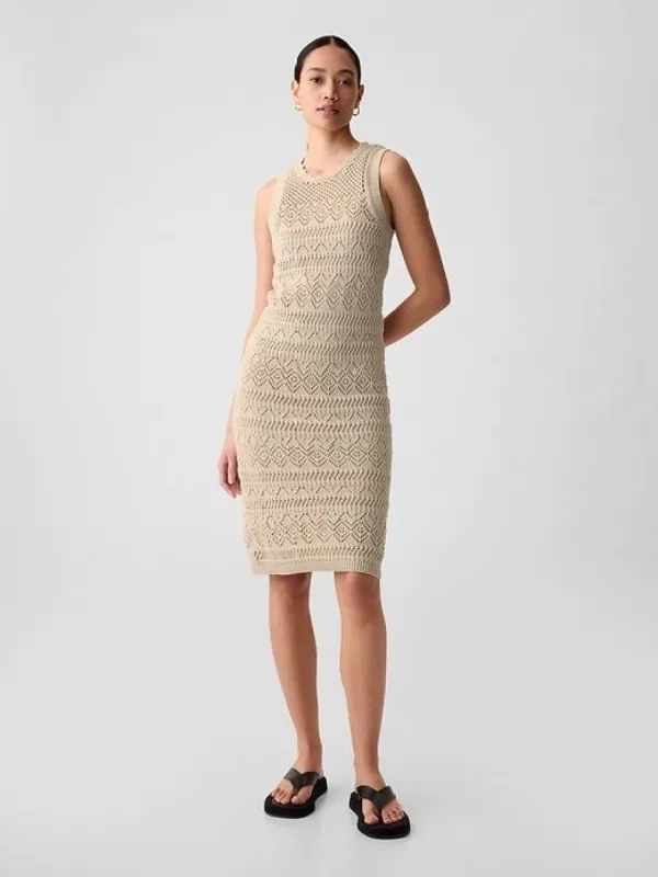 Crochet Midi Dress sold by GAP