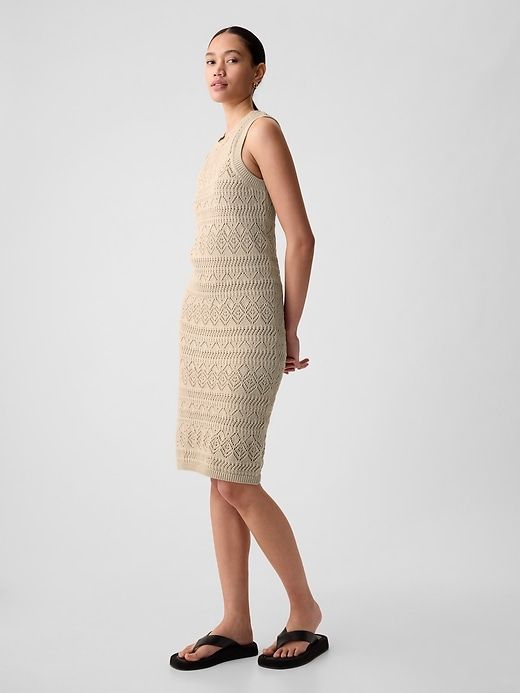 Crochet Midi Dress sold by GAP product image thumbnail 3