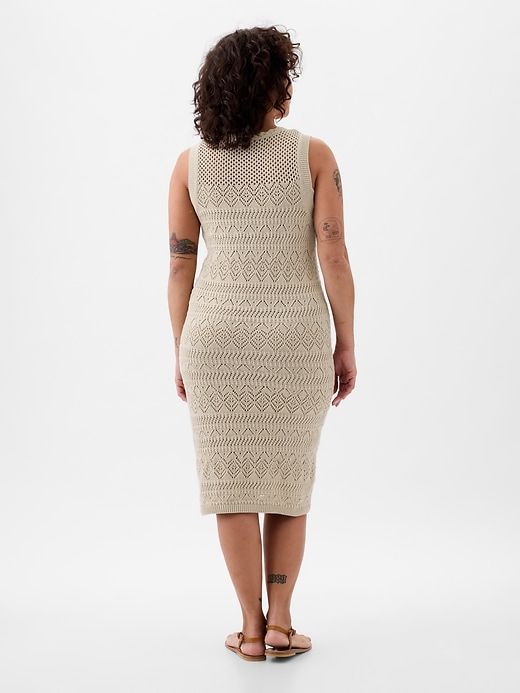 Crochet Midi Dress sold by GAP product image thumbnail 5