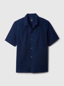 Linen-Cotton Shirt sold by GAP