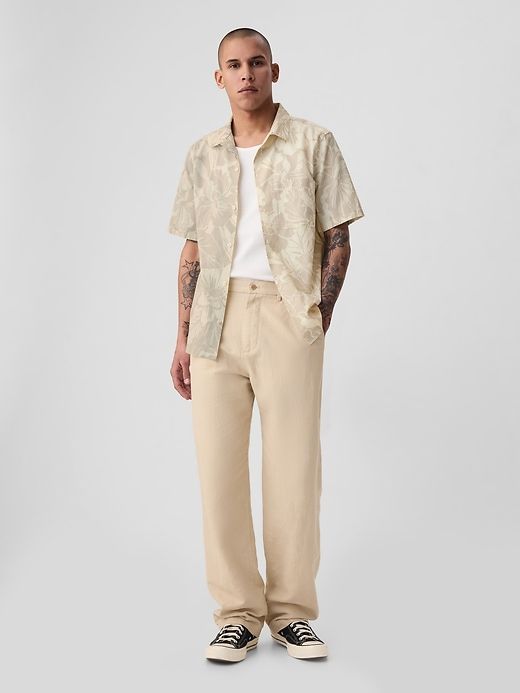 Linen-Cotton Shirt sold by GAP product image thumbnail 3