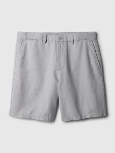 8" Linen-Cotton Shorts sold by GAP