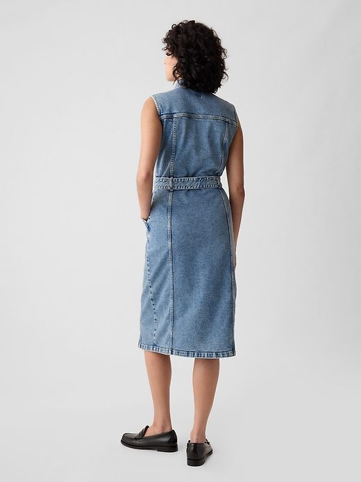 Denim Midi Dress sold by GAP product image thumbnail 2