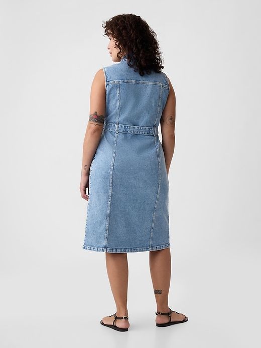 Denim Midi Dress sold by GAP product image thumbnail 5