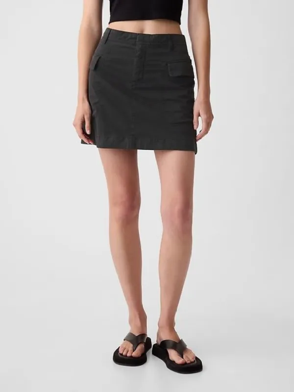 Cargo Mini Skirt sold by GAP