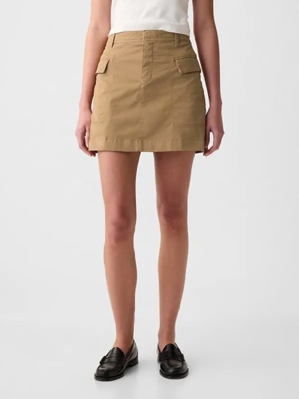 Cargo Mini Skirt sold by GAP