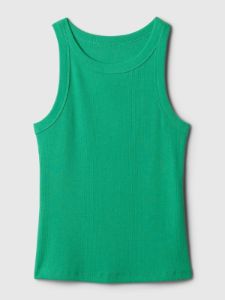 Modern Rib Halter Tank Top sold by GAP