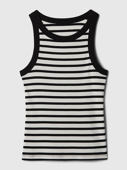 Modern Rib Halter Tank Top sold by GAP product image thumbnail 4