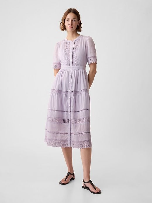 Lace Midi Dress sold by GAP