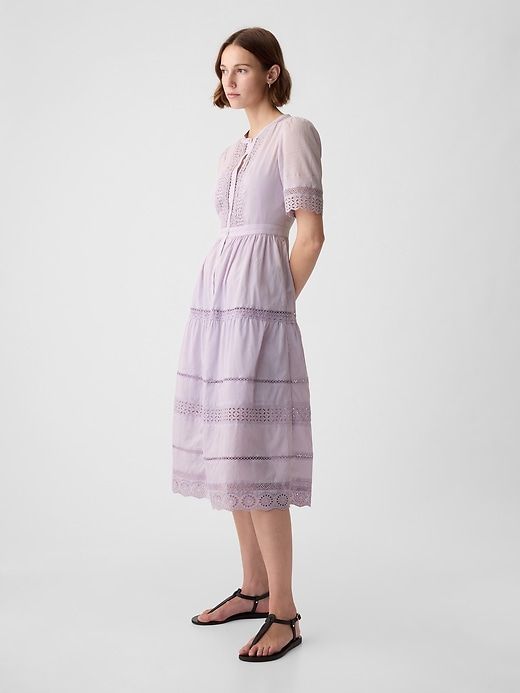 Lace Midi Dress sold by GAP product image thumbnail 3