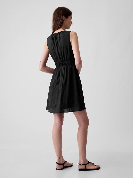 Textured Crinkle Empire Waist Mini Dress sold by GAP product image thumbnail 2
