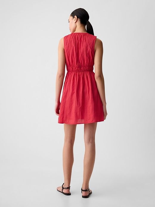 Textured Crinkle Empire Waist Mini Dress sold by GAP product image thumbnail 2