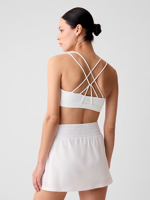 GapFit Power Medium Impact Strappy Sports Bra sold by GAP product image thumbnail 2