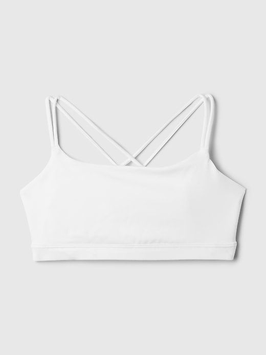 GapFit Power Medium Impact Strappy Sports Bra sold by GAP product image thumbnail 4