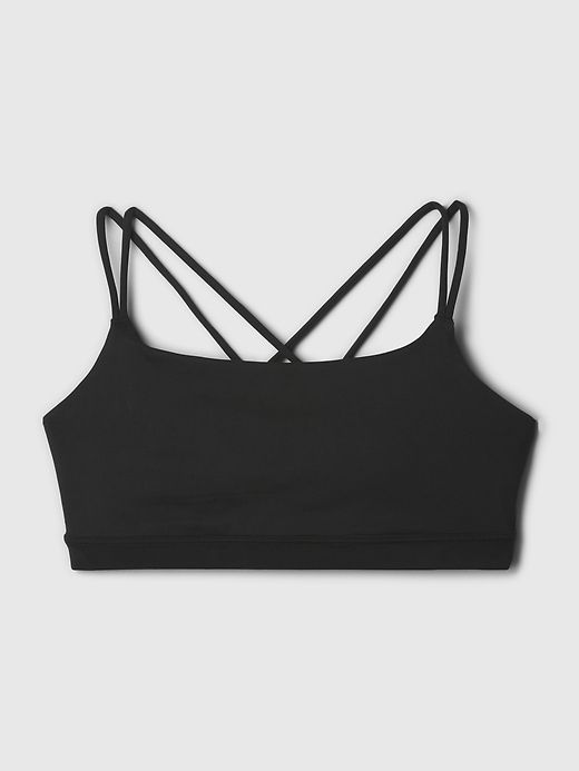 GapFit Power Medium Impact Strappy Sports Bra sold by GAP product image thumbnail 4