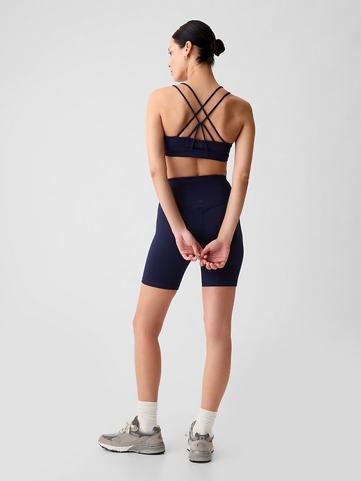 GapFit Power Medium Impact Strappy Sports Bra sold by GAP product image thumbnail 2