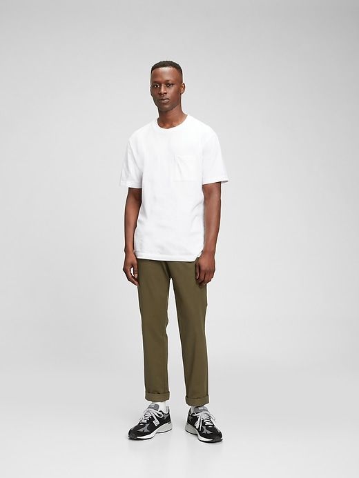 Modern Khakis in Slim Fit with GapFlex sold by GAP