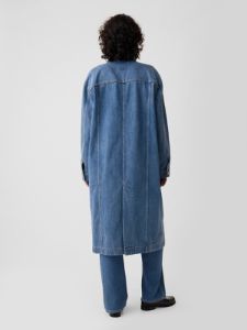 Longline Icon Denim Jacket sold by GAP
